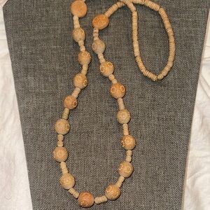 Handcrafted Earthy Tone Beaded Necklace